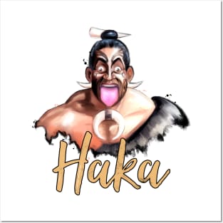 Haka Dance Posters and Art